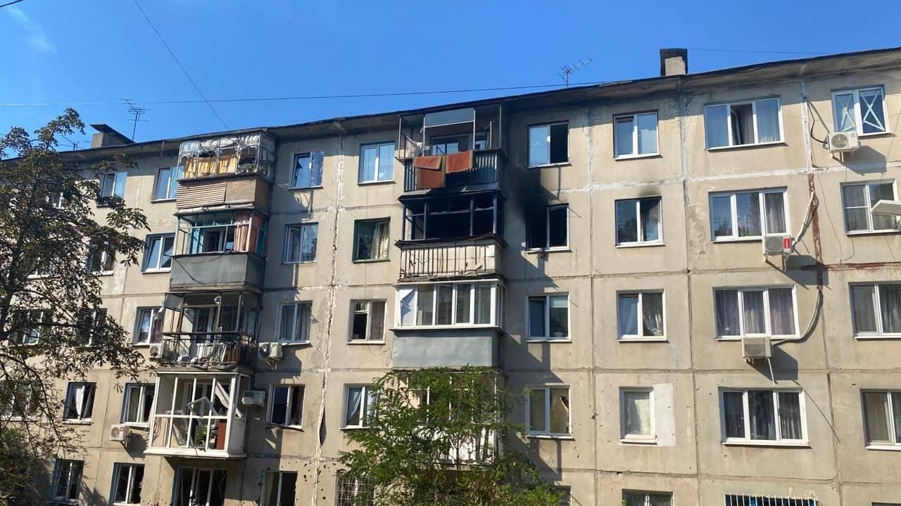 Последствия атаки ВСУ в Белгороде Последствия атаки ВСУ в Белгороде - РИА Новости, 1920, 01.09.2024