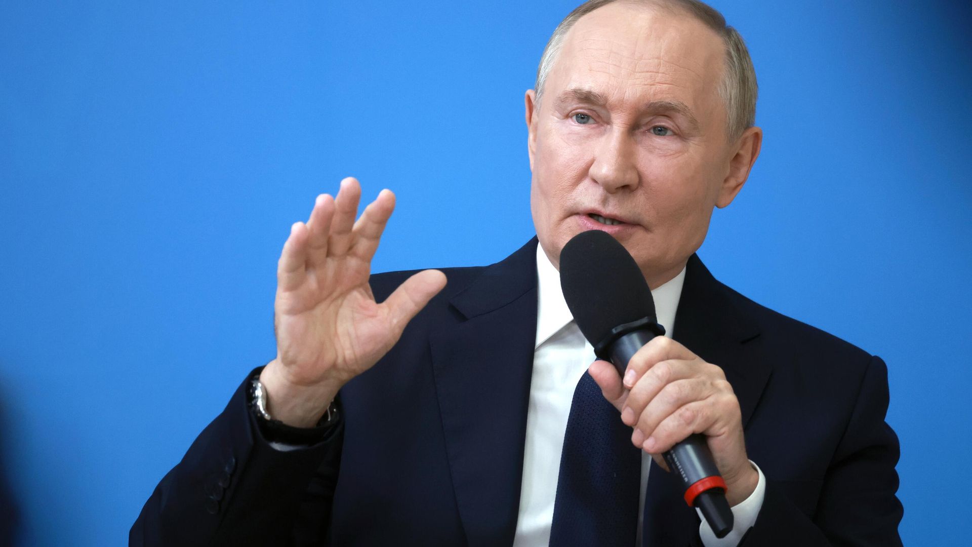 Открытый урок Разговор о важном с Владимиром Путиным в Кызыле Открытый урок Разговор о важном с Владимиром Путиным в Кызыле - РИА Новости, 1920, 02.09.2024