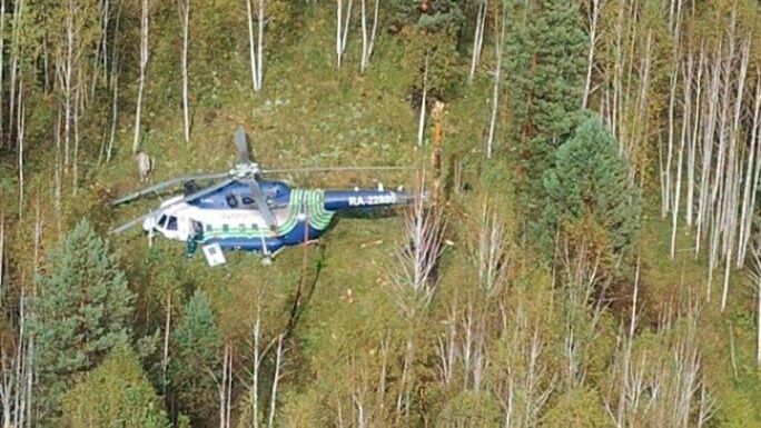 Место происшествия, где вертолет совершил жесткую посадку в 85 километрах от Иркутска Место происшествия, где вертолет совершил жесткую посадку в 85 километрах от Иркутска - РИА Новости, 1920, 03.09.2024
