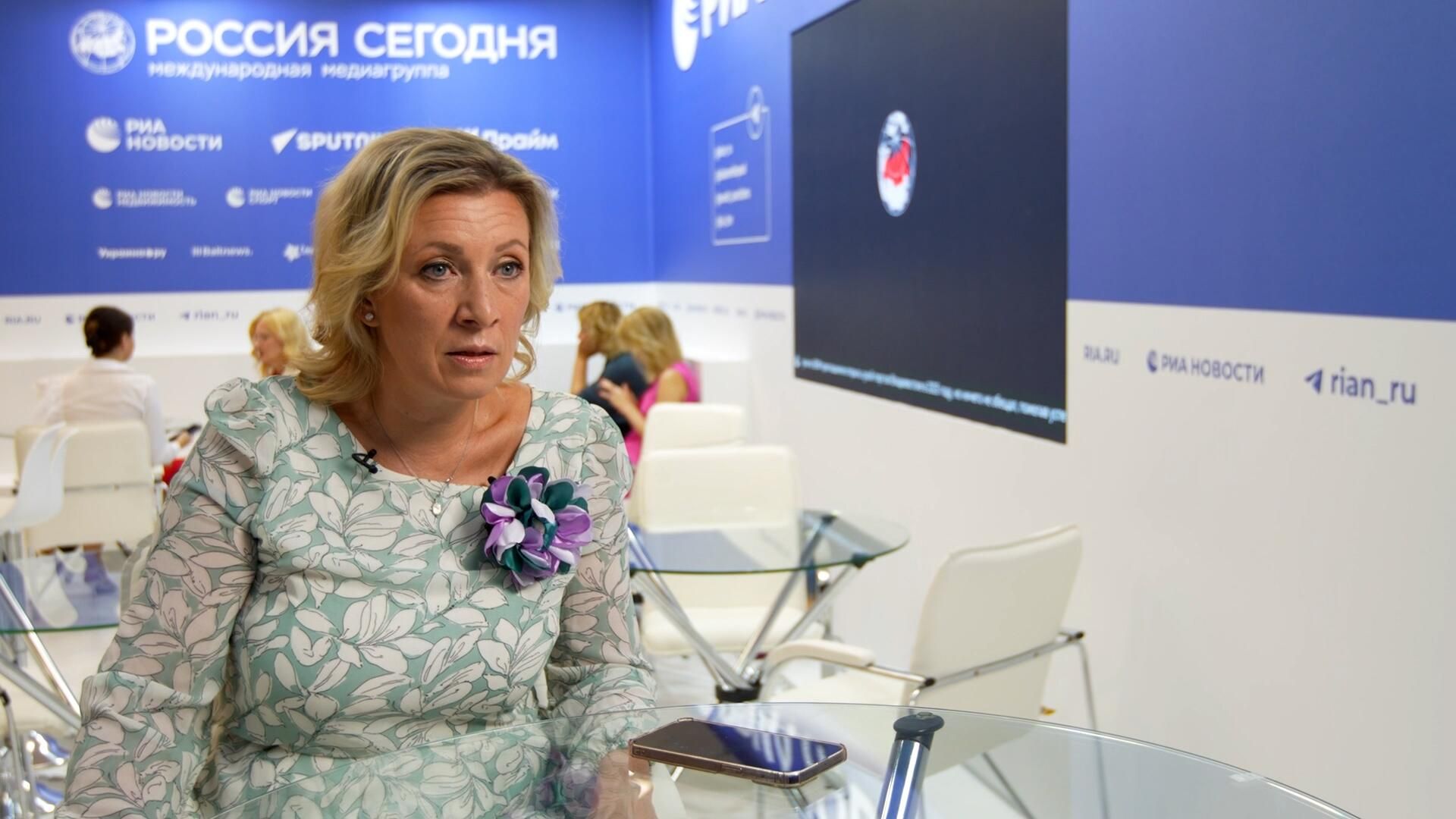 Захарова об отставке украинских чиновников Захарова об отставке украинских чиновников - РИА Новости, 1920, 05.09.2024