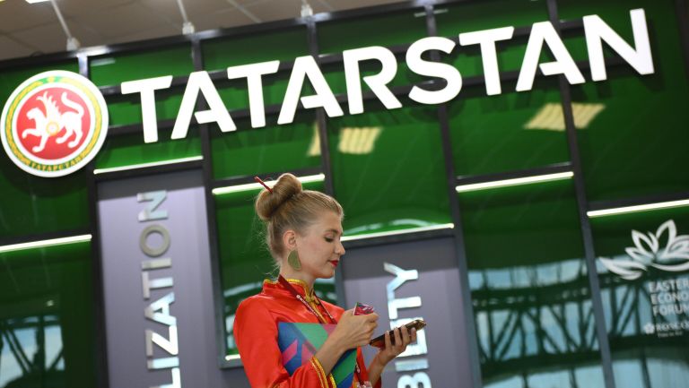 Стенд Татарстана на ВЭФ-2024 Стенд Татарстана на ВЭФ-2024