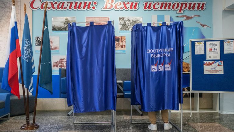 Голосование на выборах губернатора Сахалинской области в Южно-Сахалинске Голосование на выборах губернатора Сахалинской области в Южно-Сахалинске
