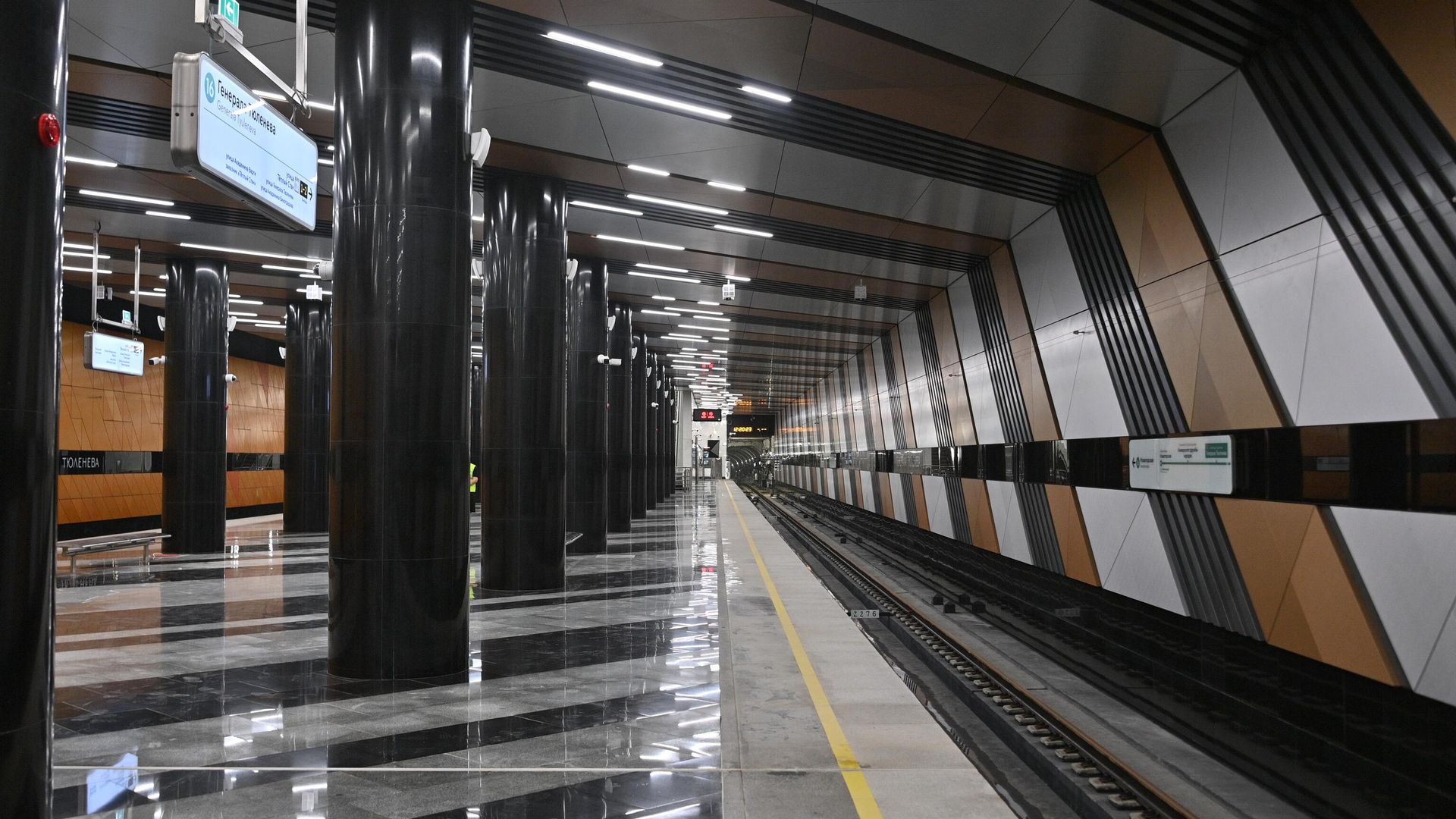 Станция московского метро Генерала Тюленева Станция московского метро Генерала Тюленева - РИА Новости, 1920, 07.09.2024