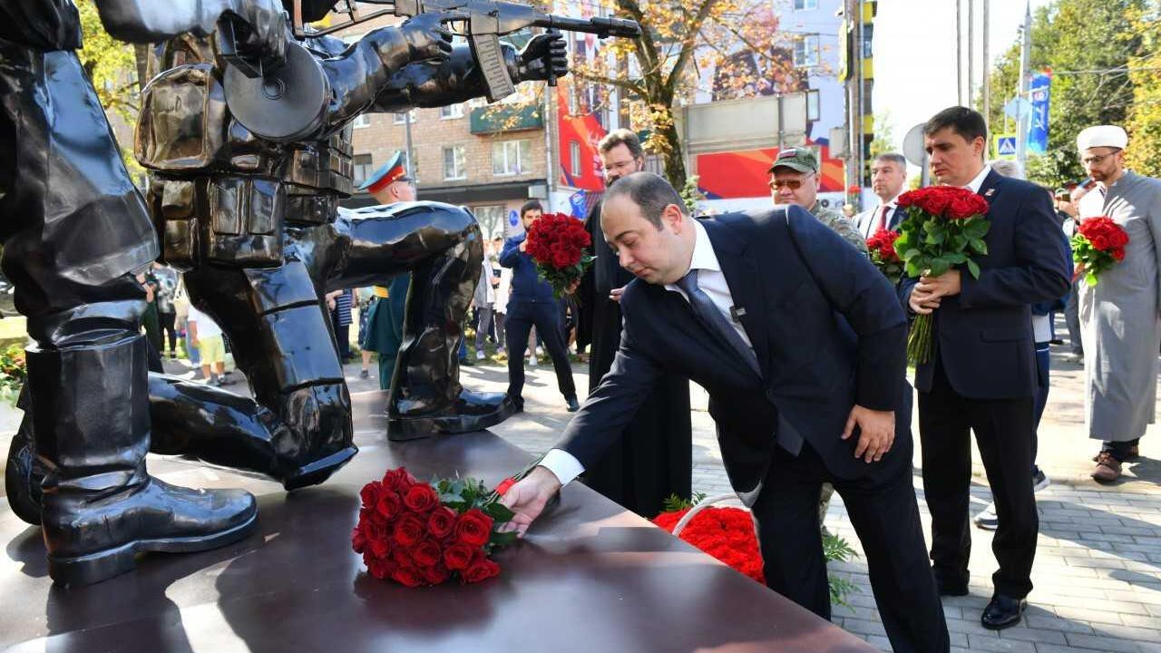 Открытие мемориала защитникам Отечества в Химках Открытие мемориала защитникам Отечества в Химках - РИА Новости, 1920, 07.09.2024