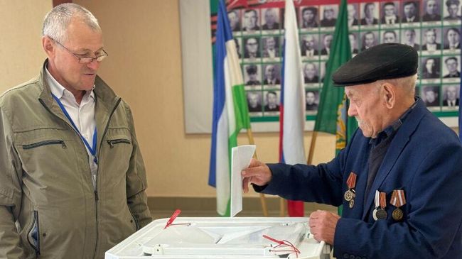 Голосование на выборах главы республики Башкирия. 7 сентября 2024