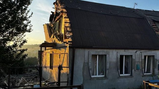 Последствия обстрела со стороны ВСУ в Белгородском районе
