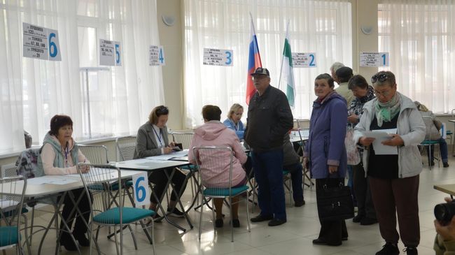 Голосование на выборах в Курганской области