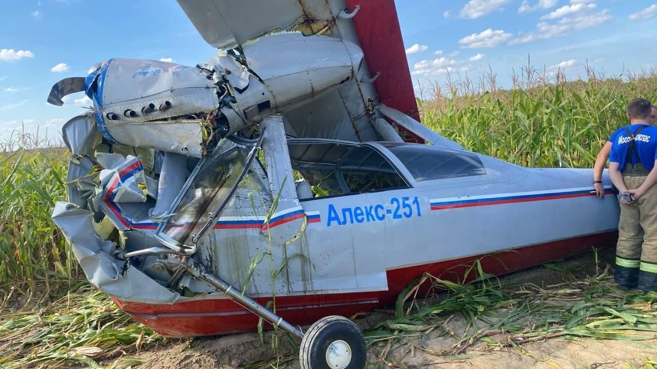 Место крушения легкомоторного самолета Алекс-251 в Подмосковье Место крушения легкомоторного самолета Алекс-251 в Подмосковье - РИА Новости, 1920, 09.09.2024