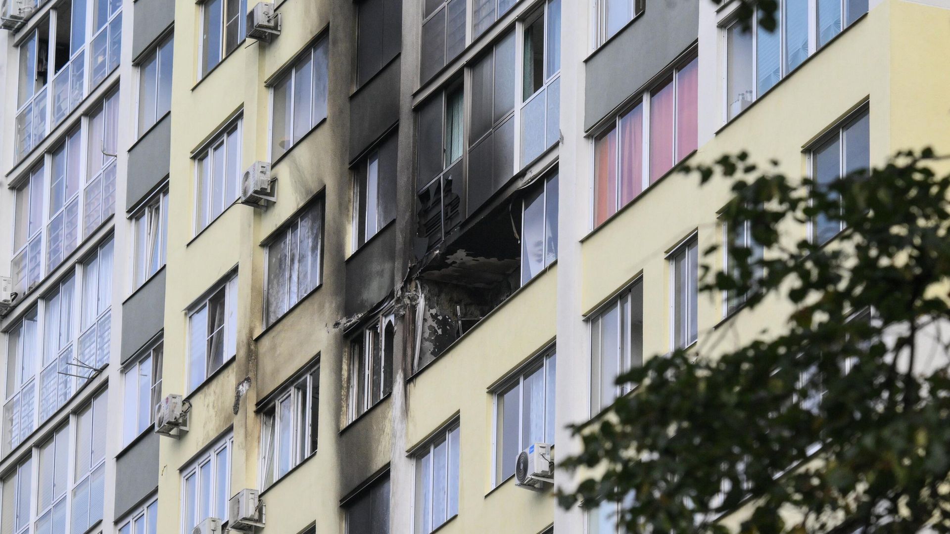 Последствия атаки БПЛА в Раменском Последствия атаки БПЛА в Раменском - РИА Новости, 1920, 10.09.2024