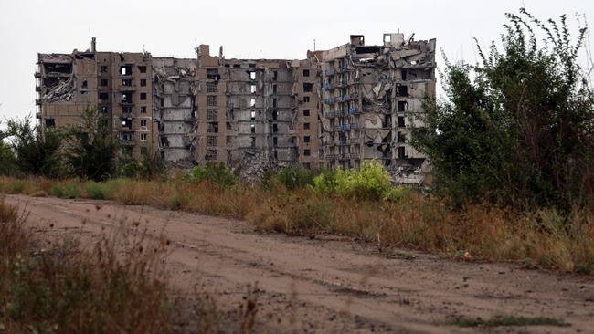 Освобожденная Красногоровка в ДНР