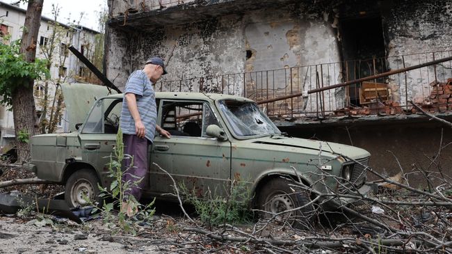 Освобожденная Красногоровка в ДНР
