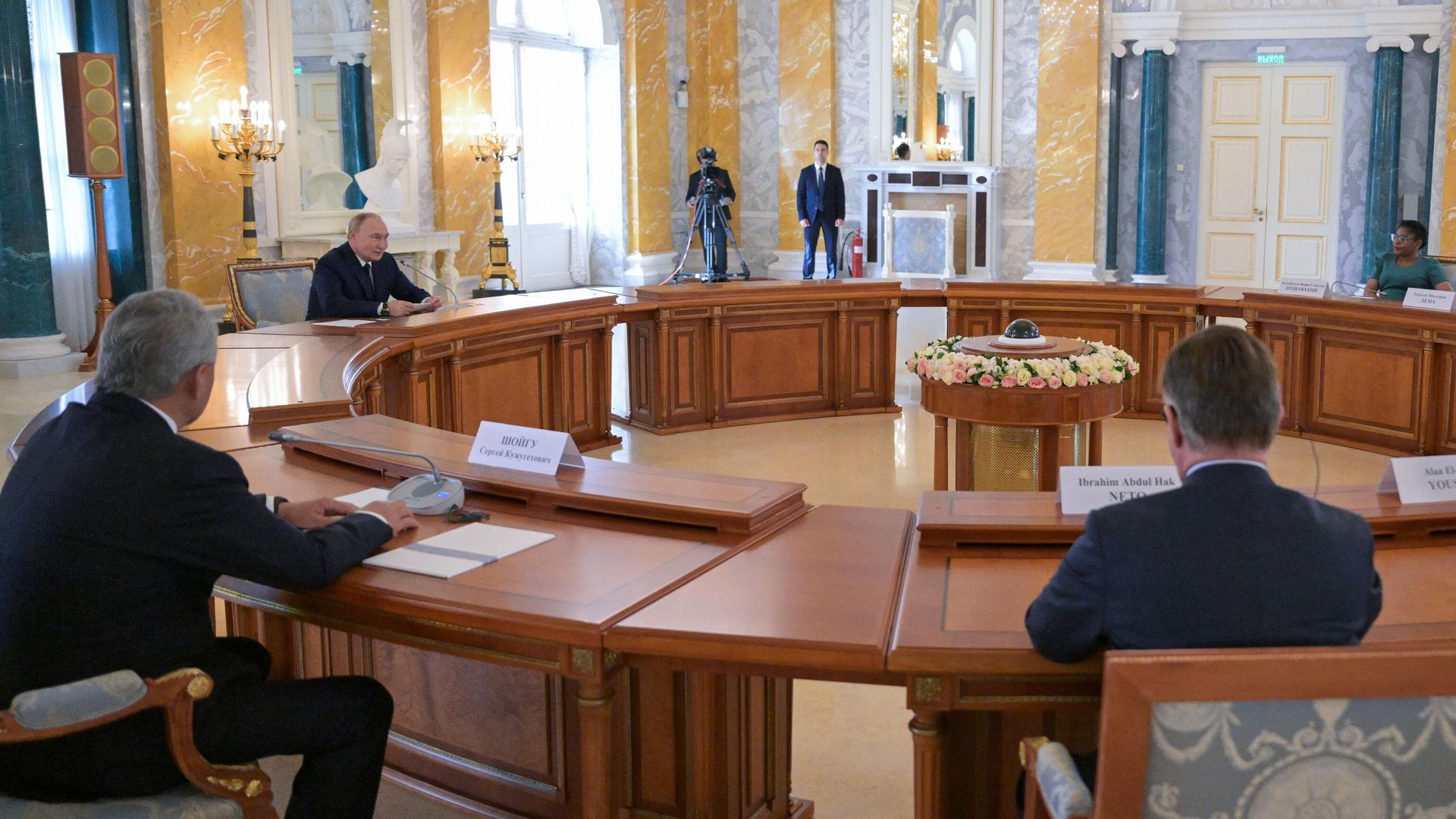 Президент РФ Владимир Путин на встрече с высокими представителями государств БРИКС, курирующими вопросы безопасности, в Санкт-Петербурге Президент РФ Владимир Путин на встрече с высокими представителями государств БРИКС, курирующими вопросы безопасности, в Санкт-Петербурге - РИА Новости, 1920, 12.09.2024