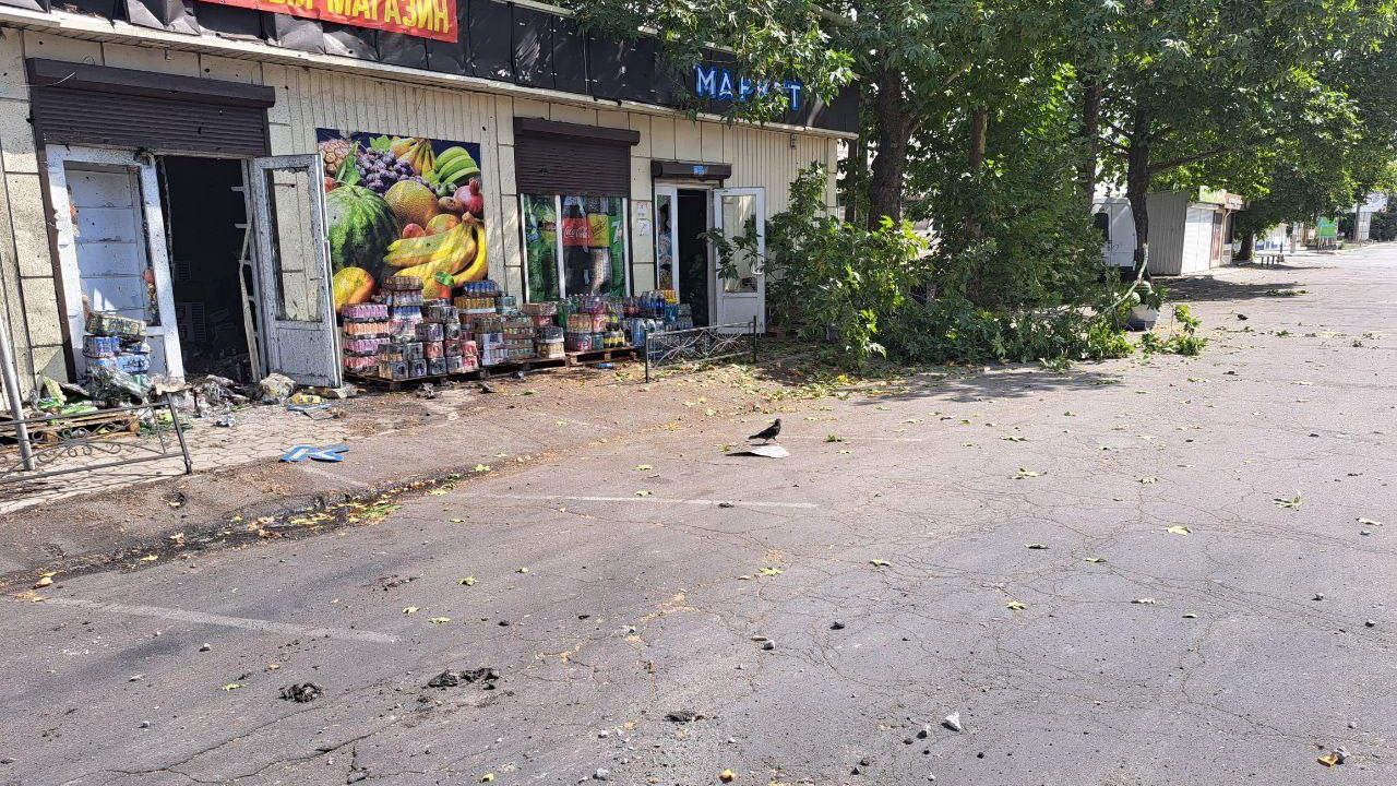 Последствия обстрела ВСУ в Новой Каховке Последствия обстрела ВСУ в Новой Каховке - РИА Новости, 1920, 04.10.2024