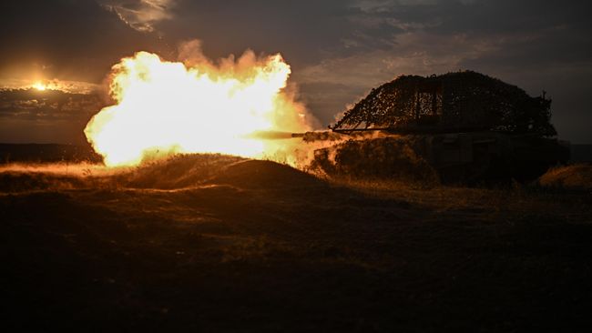 Танк Т-72 в зоне спецоперации