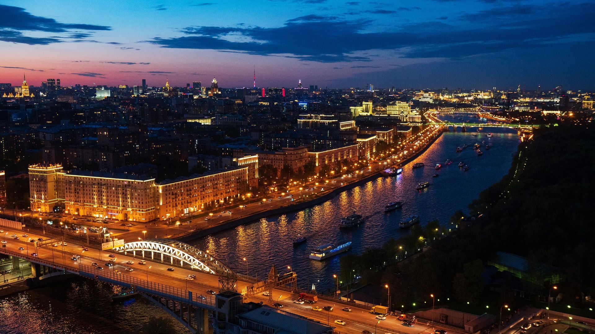 Ночная Москва Ночная Москва - РИА Новости, 1920, 24.11.2024