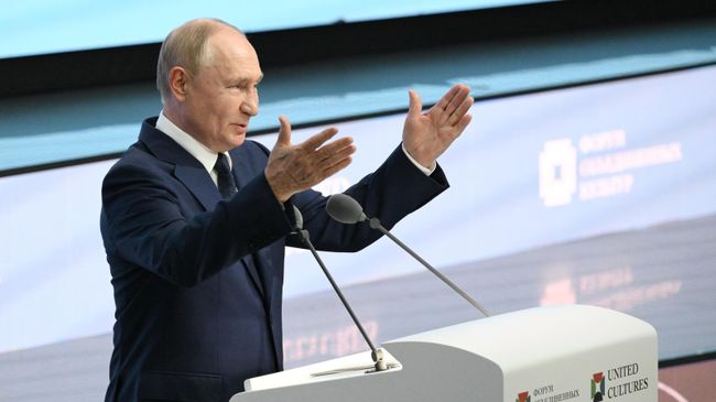 Путин заявил о востребованности российских культурных деятелей в мире