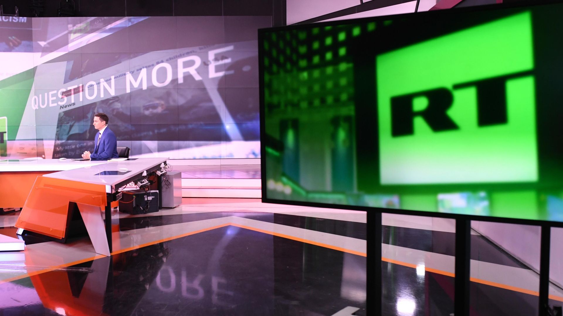 Офис телеканала RT в Москве Офис телеканала RT в Москве - РИА Новости, 1920, 13.09.2024