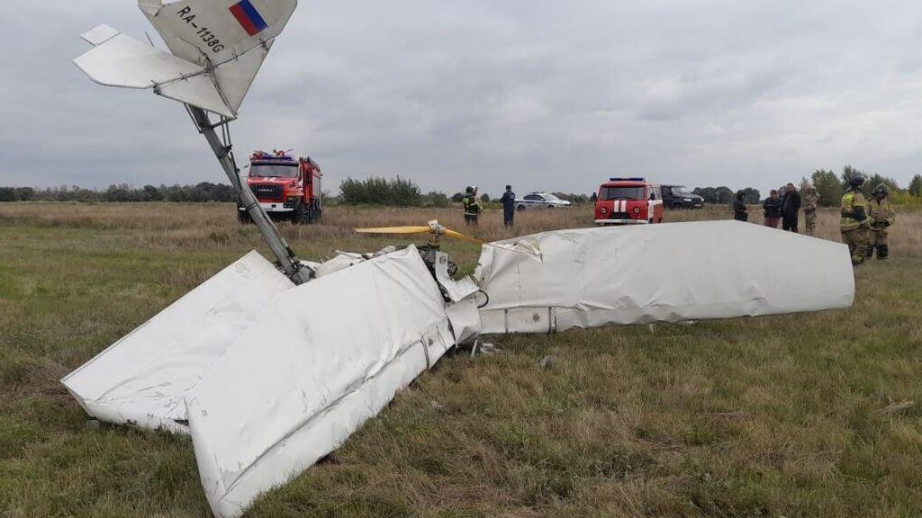 Место крушения легкомоторного самолета в Рубцовском районе Алтайского края Место крушения легкомоторного самолета в Рубцовском районе Алтайского края - РИА Новости, 1920, 14.09.2024
