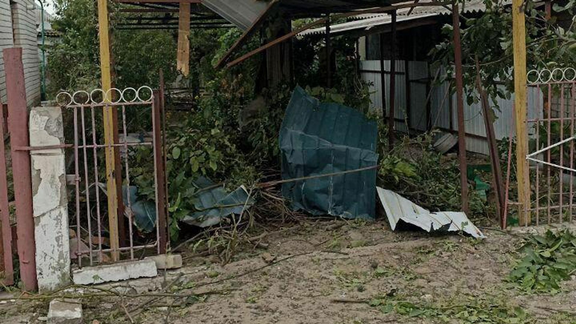 Последствия удара ВСУ в Новой Каховке Последствия удара ВСУ в Новой Каховке - РИА Новости, 1920, 14.09.2024