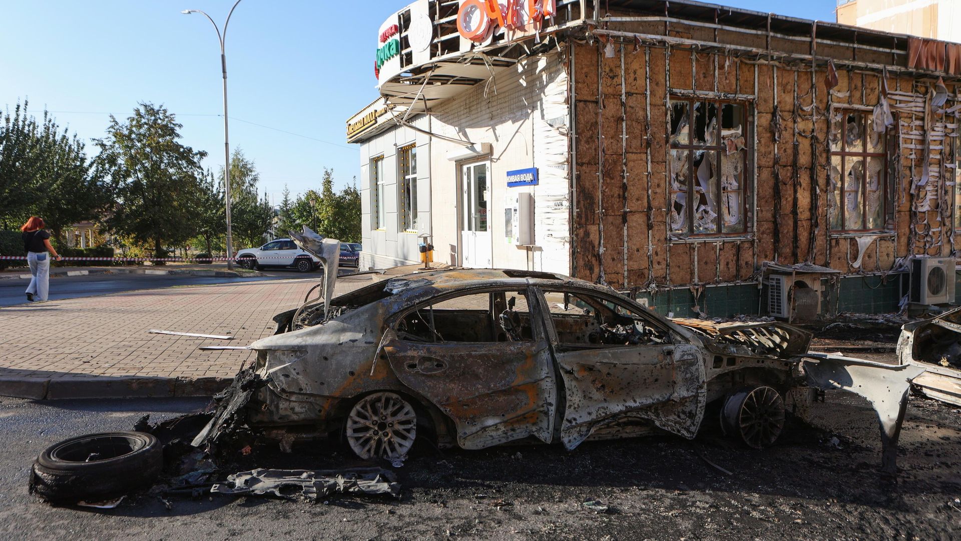Последствия обстрела ВСУ в Белгороде Последствия обстрела ВСУ в Белгороде - РИА Новости, 1920, 22.07.2026