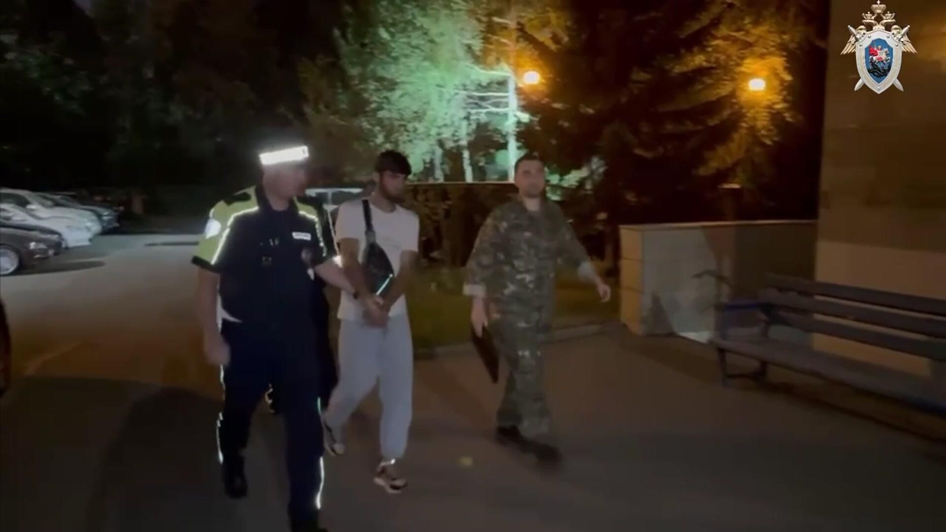 Водитель, сбивший детей на пешеходном переходе, в подразделении столичного СК Водитель, сбивший детей на пешеходном переходе, в подразделении столичного СК - РИА Новости, 1920, 17.09.2024