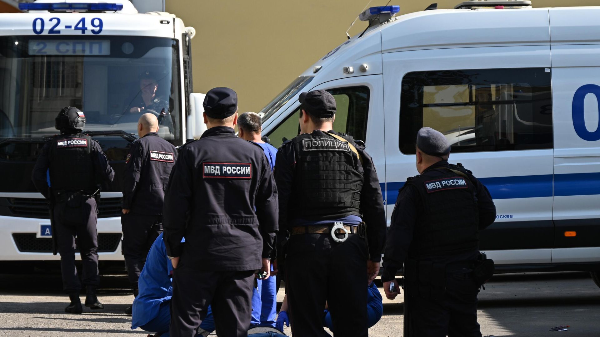 Полицейские у офиса Wildberries в Москве Полицейские у офиса Wildberries в Москве - РИА Новости, 1920, 20.09.2024