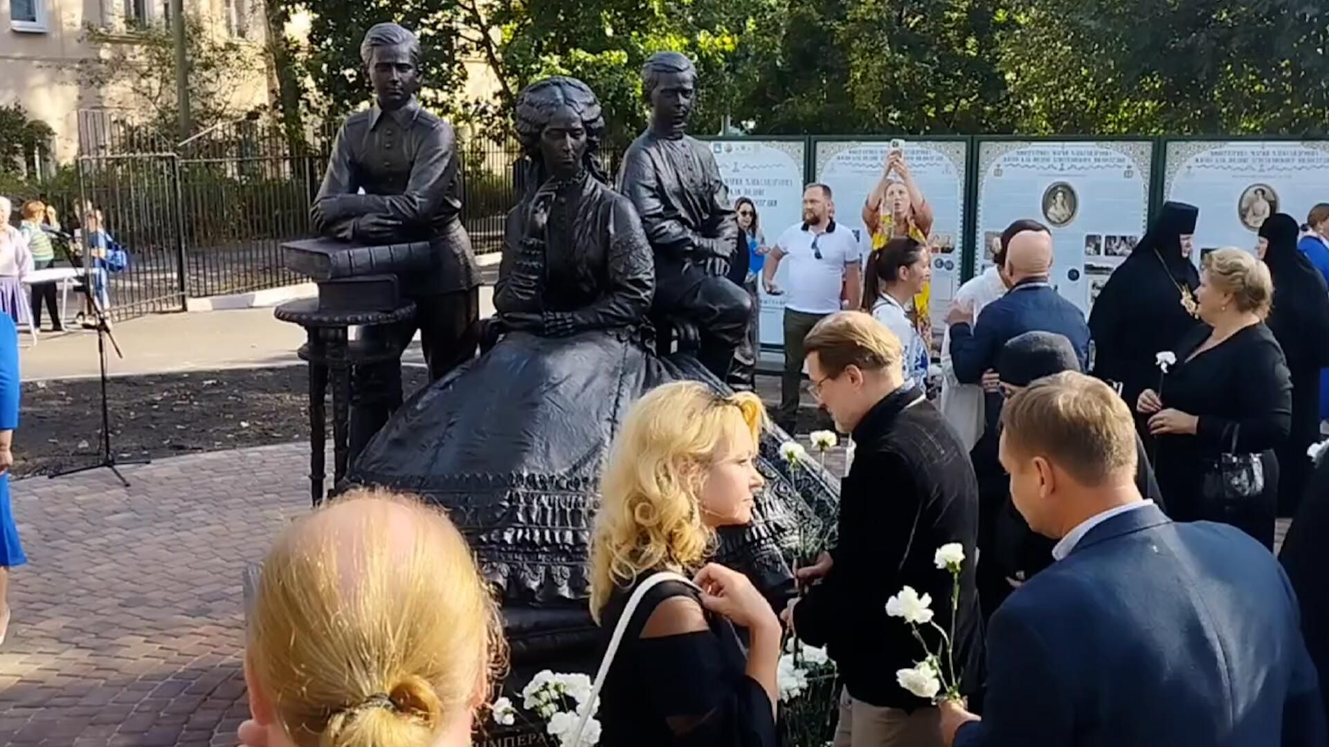 Открытие памятника императрице Марии Александровне в Подмосковье Открытие памятника императрице Марии Александровне в Подмосковье - РИА Новости, 1920, 21.09.2024
