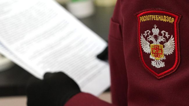 Шеврон на форме сотрудника Роспотребнадзора