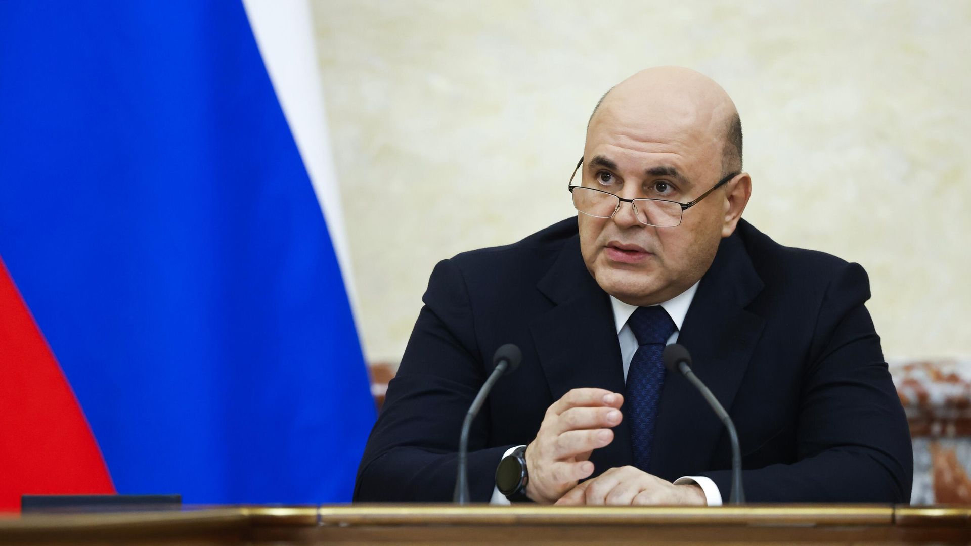 Председатель правительства РФ Михаил Мишустин Председатель правительства РФ Михаил Мишустин - РИА Новости, 1920, 21.10.2025