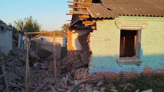 Последствия атаки со сторон ВСУ в Белгородской области