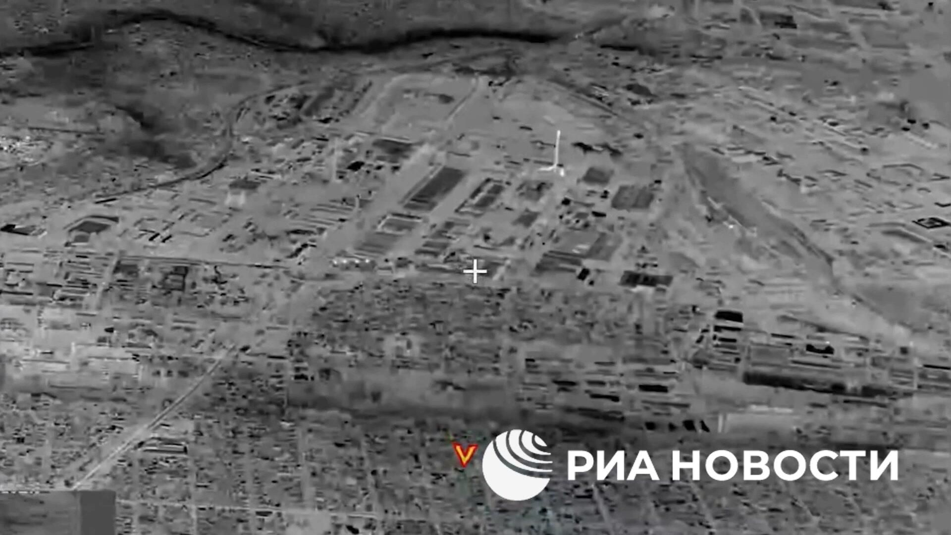 Удар авиации по цехам сборки и хранения дронов на предприятии Мотор Сич в Запорожье Удар авиации по цехам сборки и хранения дронов на предприятии Мотор Сич в Запорожье - РИА Новости, 1920, 26.09.2024