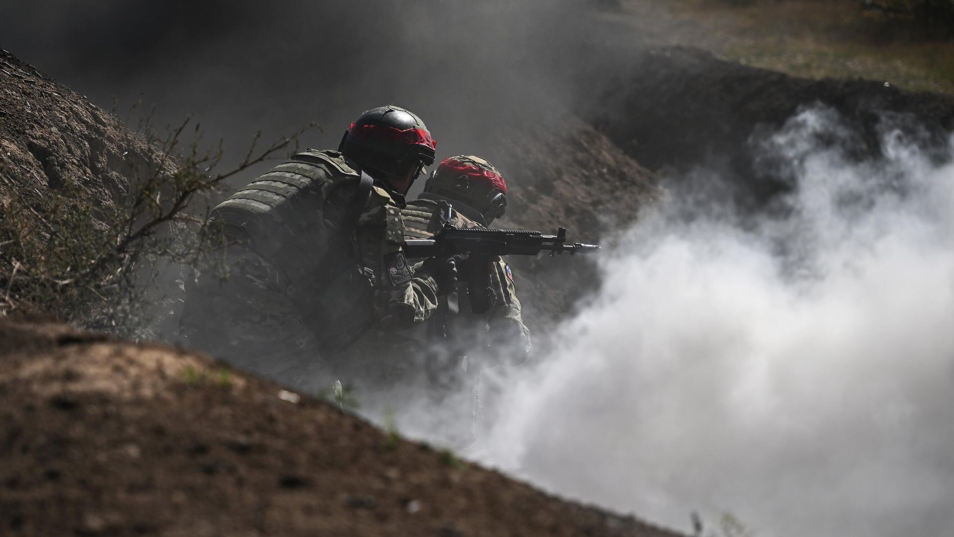 Штурмовые подразделения ВС РФ в зоне СВО Штурмовые подразделения ВС РФ в зоне СВО - РИА Новости, 1920, 01.11.2024