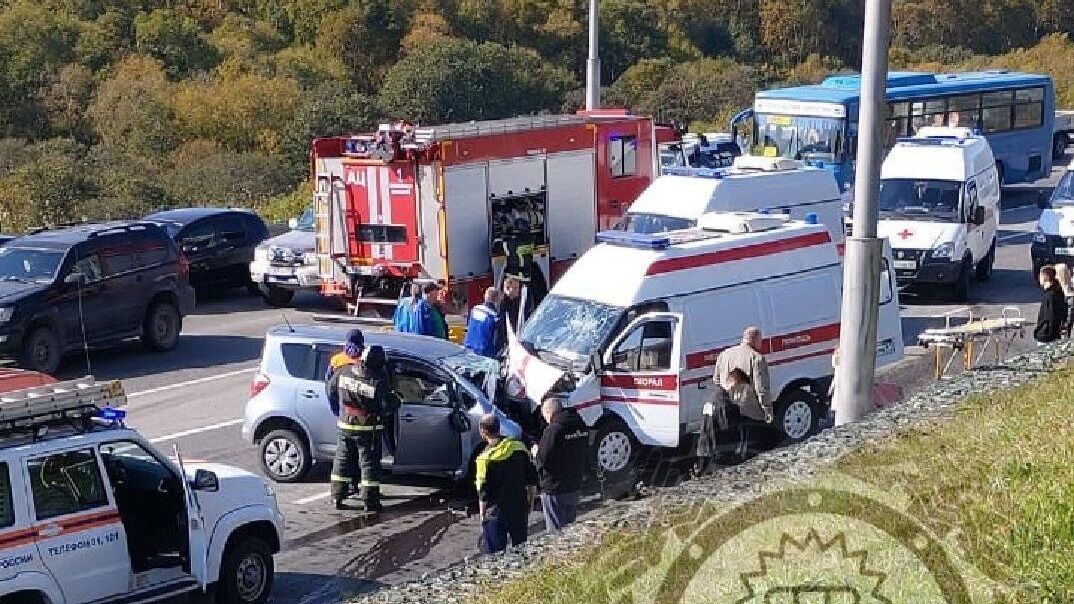 ДТП на федеральной трассе в Петропавловске-Камчатском ДТП на федеральной трассе в Петропавловске-Камчатском - РИА Новости, 1920, 29.09.2024