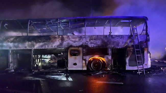 ДТП с участием пассажирского автобуса и грузовика в станице Старокорсунской на Кубани. 29 сентября 2024