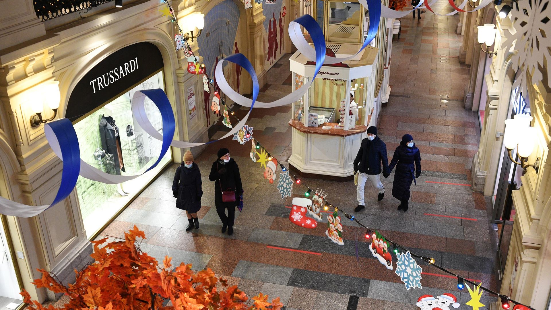 Магазин Trussardi в московском ГУМе Магазин Trussardi в московском ГУМе - РИА Новости, 1920, 30.09.2024