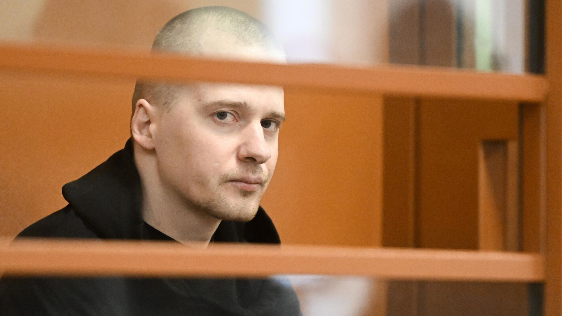 Александр Пермяков, обвиняемый в покушении на писателя Захара Прилепина, на заседании в 2-м Западном окружном военном суде в Москве Александр Пермяков, обвиняемый в покушении на писателя Захара Прилепина, на заседании в 2-м Западном окружном военном суде в Москве - РИА Новости, 1920, 30.09.2024