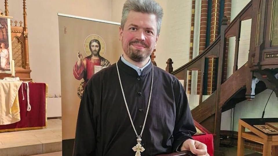 Священник канонической Украинской православной церкви Иоанн Полищук Священник канонической Украинской православной церкви Иоанн Полищук - РИА Новости, 1920, 02.10.2024