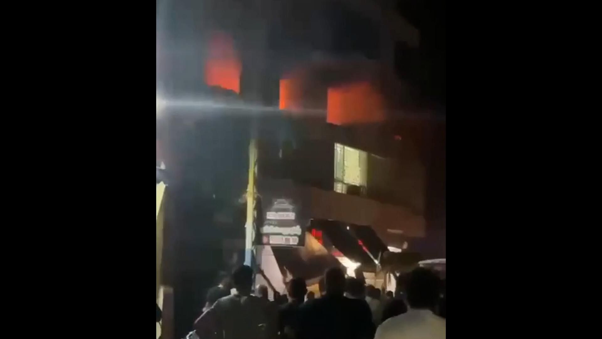 Удар израильской авиации по району Башура в Бейруте Удар израильской авиации по району Башура в Бейруте - РИА Новости, 1920, 03.10.2024