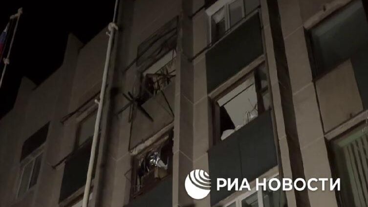 Здание администрации в Горловке Здание администрации в Горловке - РИА Новости, 1920, 16.12.2024