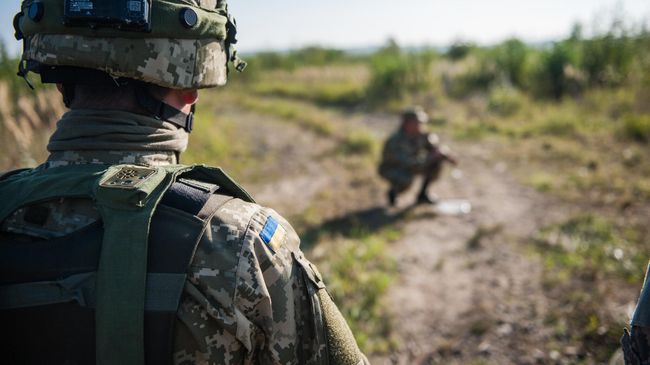 Украинские военнослужащие