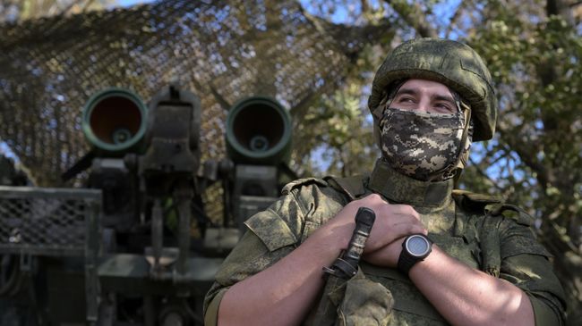 Военнослужащий ВС РФ в зоне СВО