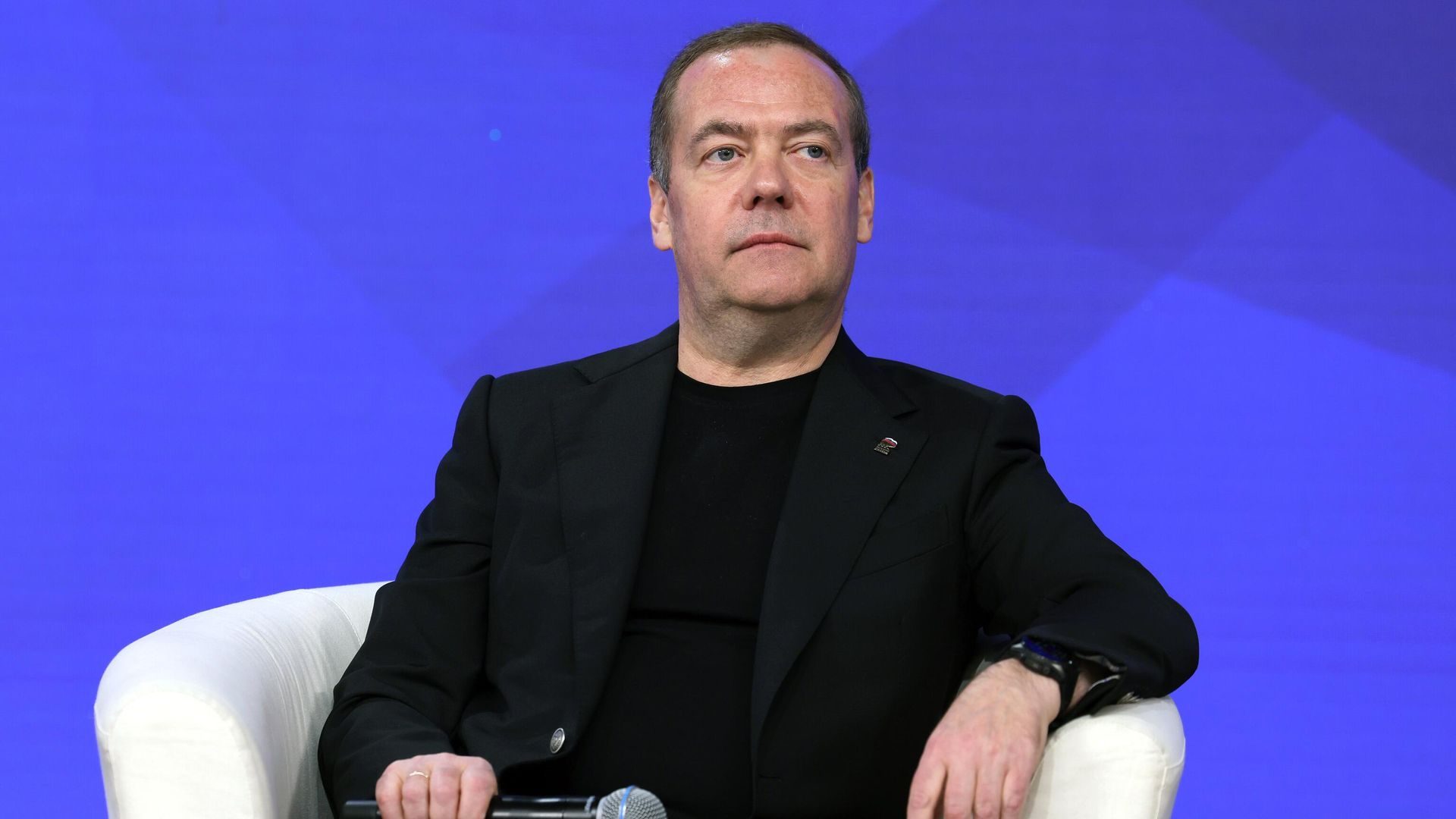 Председатель партии Единая Россия Дмитрий Медведев Председатель партии Единая Россия Дмитрий Медведев - РИА Новости, 1920, 18.10.2024