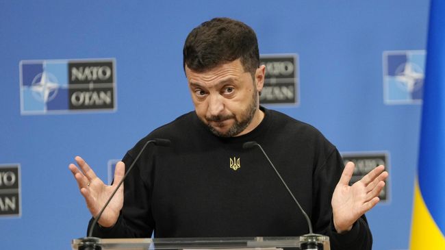 Владимир Зеленский в штаб-квартире НАТО в Брюсселе