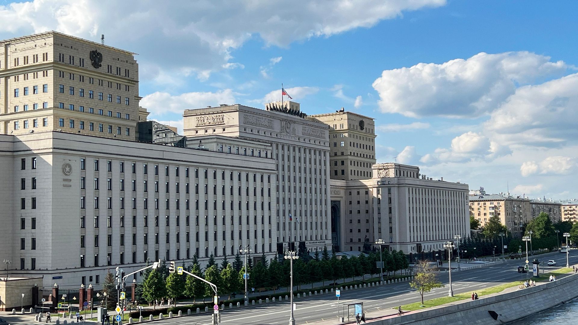 Здание Министерства обороны РФ Здание Министерства обороны РФ - РИА Новости, 1920, 04.05.2026