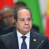 Президент Египта Абдель Фаттах ас-Сиси на пленарном заседании XVI саммита БРИКС в формате аутрич / БРИКС плюс.