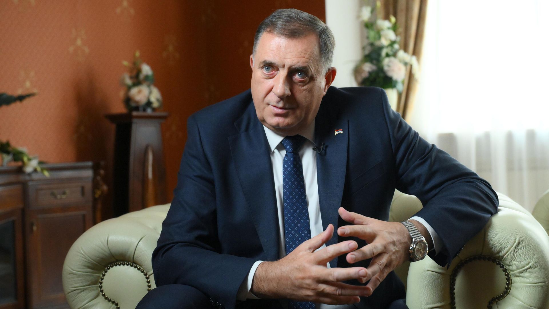 Президент Республики Сербской Милорад Додик Президент Республики Сербской Милорад Додик - РИА Новости, 1920, 09.07.2026