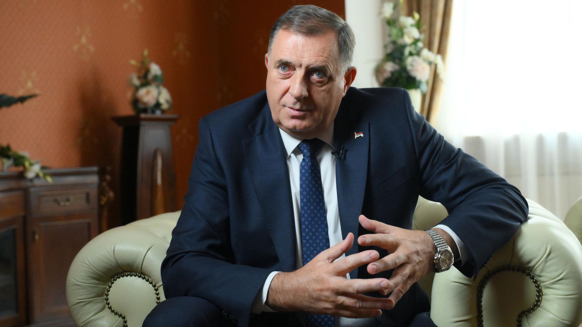 Президент Республики Сербской Милорад Додик Президент Республики Сербской Милорад Додик - РИА Новости, 1920, 10.05.2025