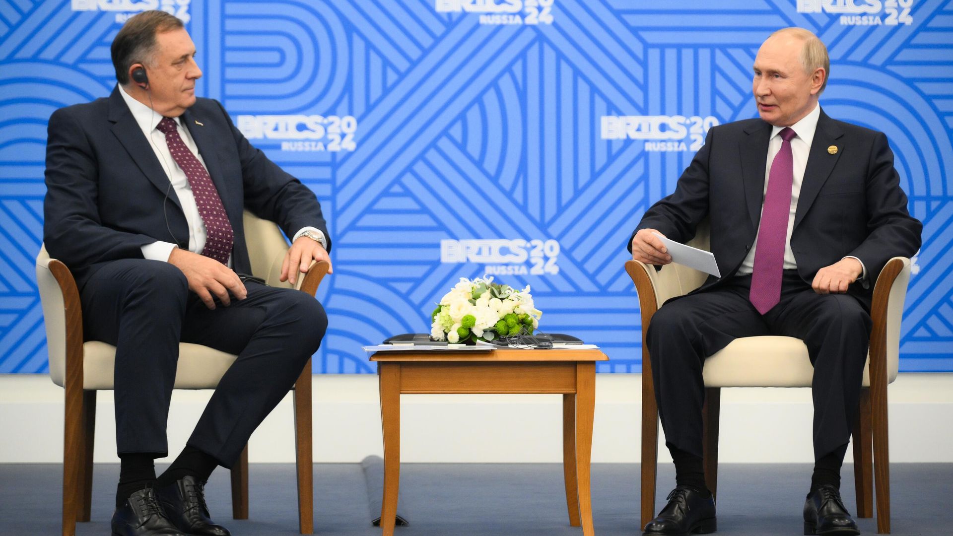 Встреча президента РФ Владимира Путина с президентом Республики Сербской Милорадом Додиком - РИА Новости, 1920, 07.07.2026