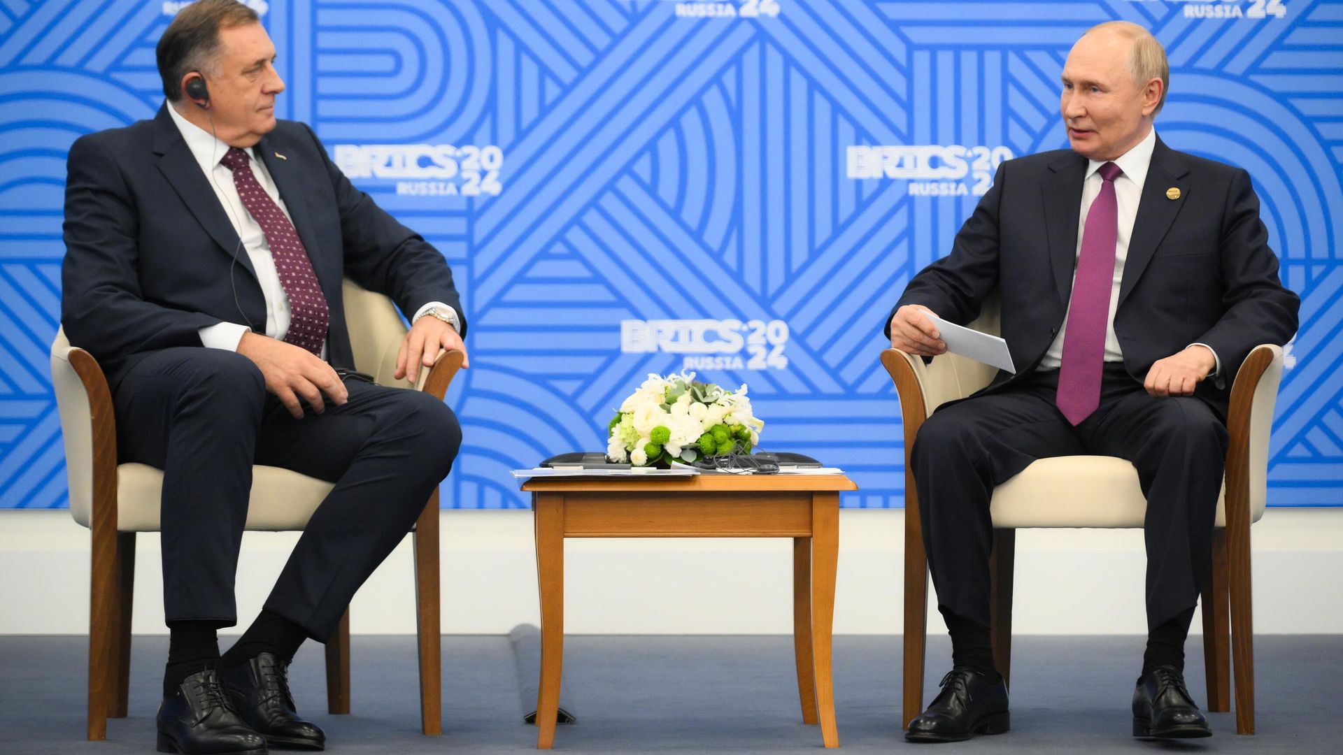 Встреча президента РФ Владимира Путина с президентом Республики Сербской Милорадом Додиком Встреча президента РФ Владимира Путина с президентом Республики Сербской Милорадом Додиком - РИА Новости, 1920, 07.07.2026