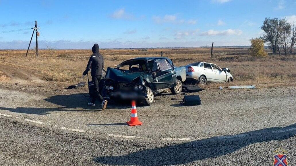 На месте ДТП в Калачевском районе Волгоградской области На месте ДТП в Калачевском районе Волгоградской области - РИА Новости, 1920, 26.10.2024